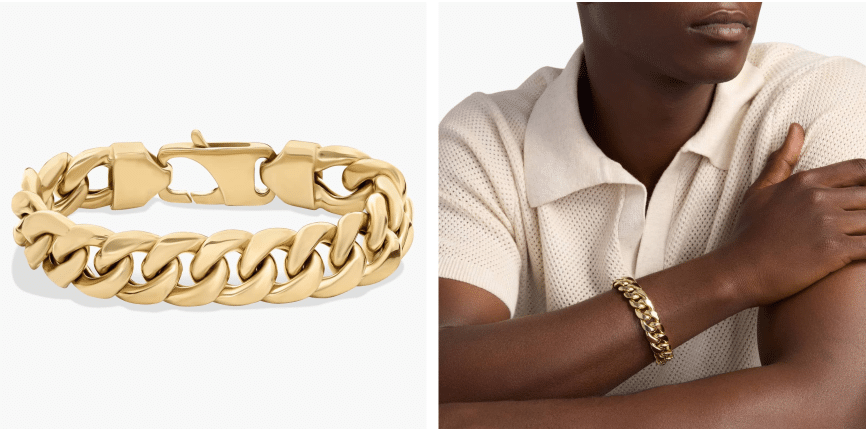 8" Miami Cuban Link Bracelet in 14k Yellow Gold (9.3 mm)