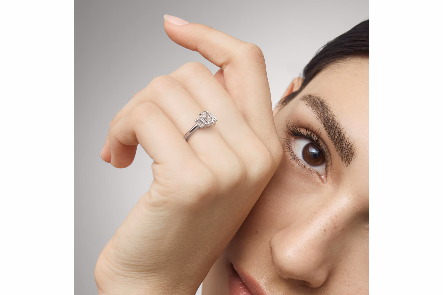 1 carat oval diamond ring in white gold halo setting — Blue Nile GIA Ideal cut oval diamond engagement ring with pavé halo