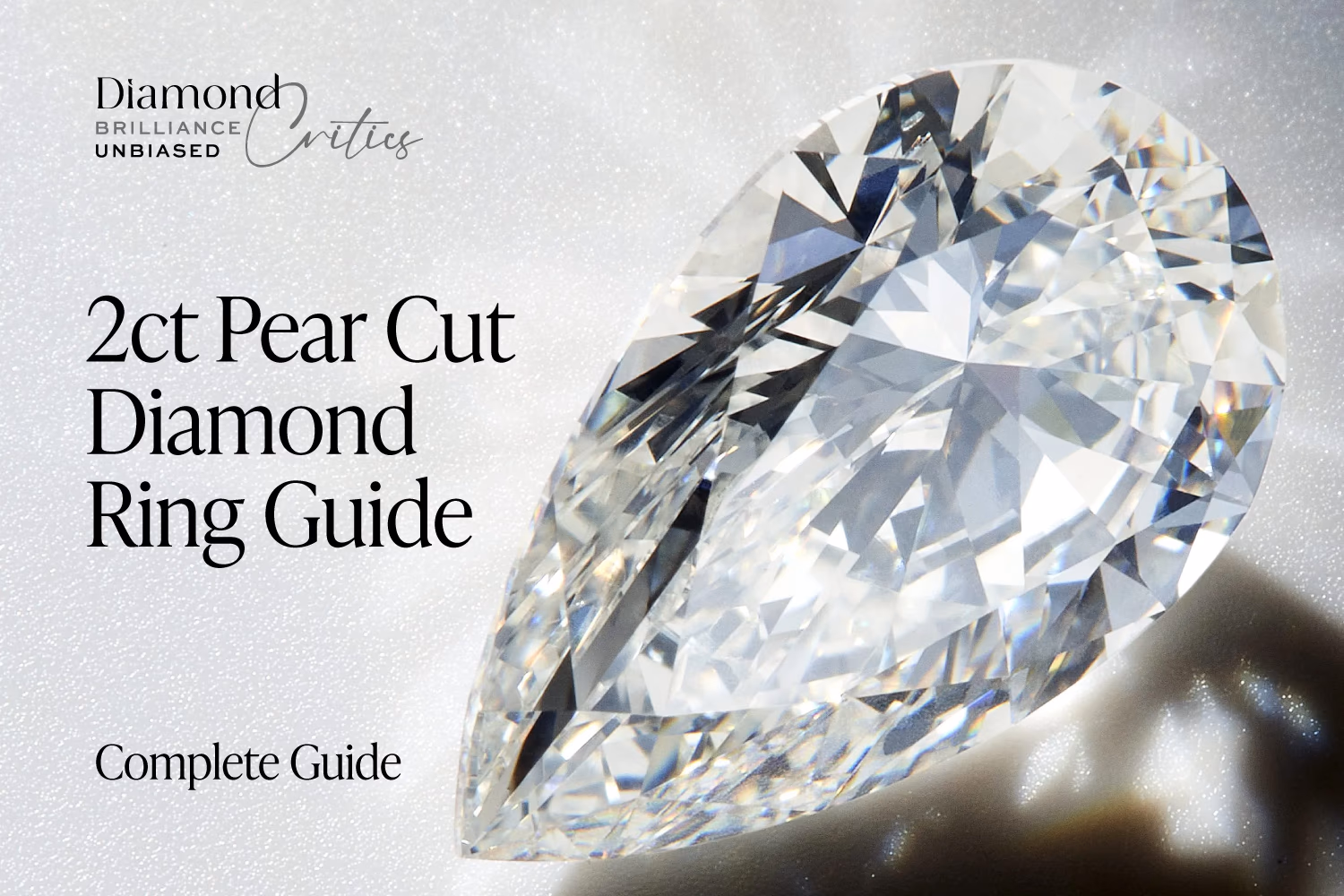 2 Carat Pear Shaped Diamond Ring: Prices & Best Picks 2026