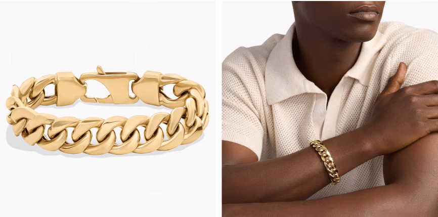 8" Miami Cuban Link Bracelet in 14k Yellow Gold (9.3 mm)