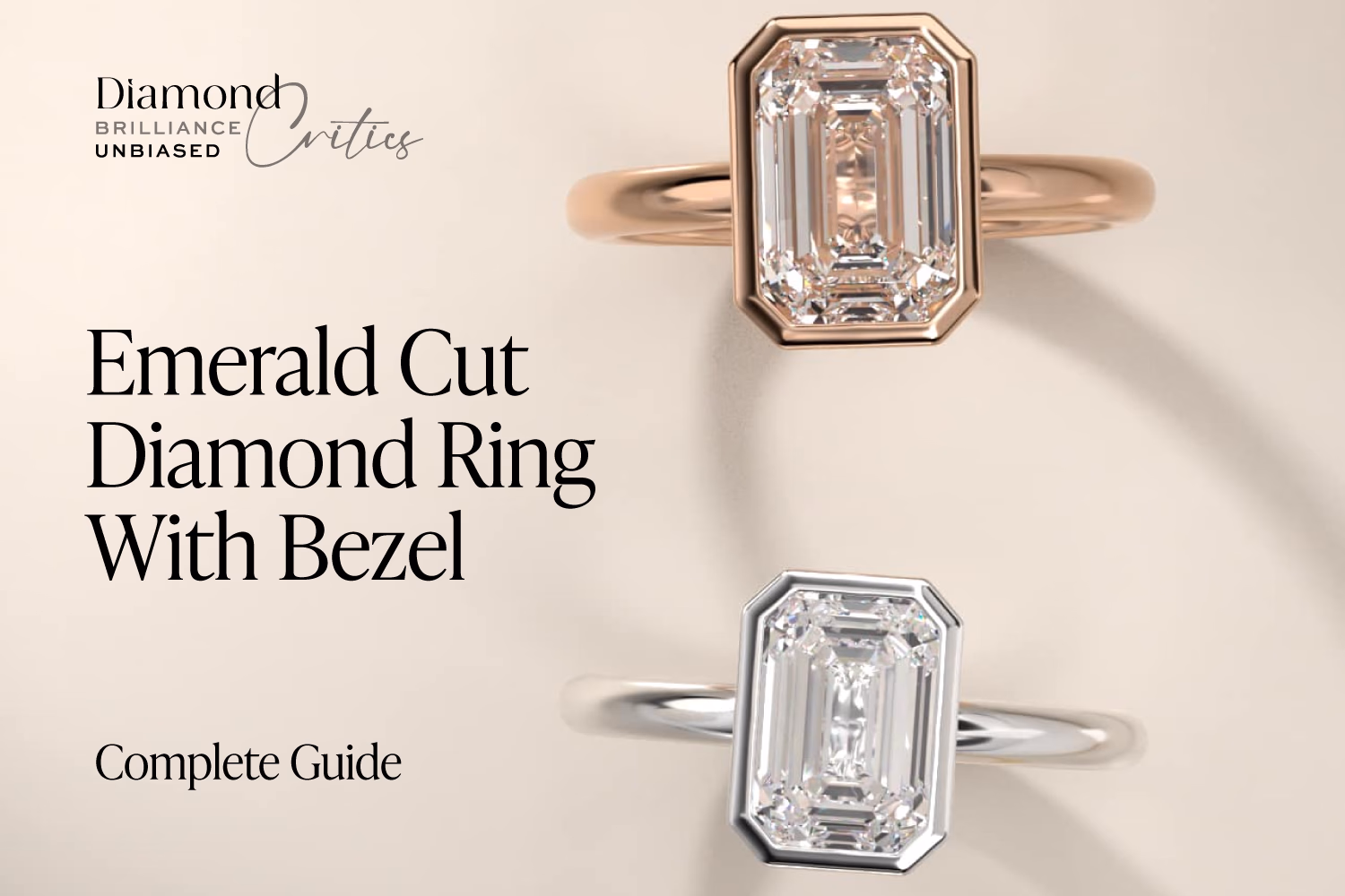 Bezel Set Emerald Cut Diamond Ring: The Coverage Trade-Off 2026