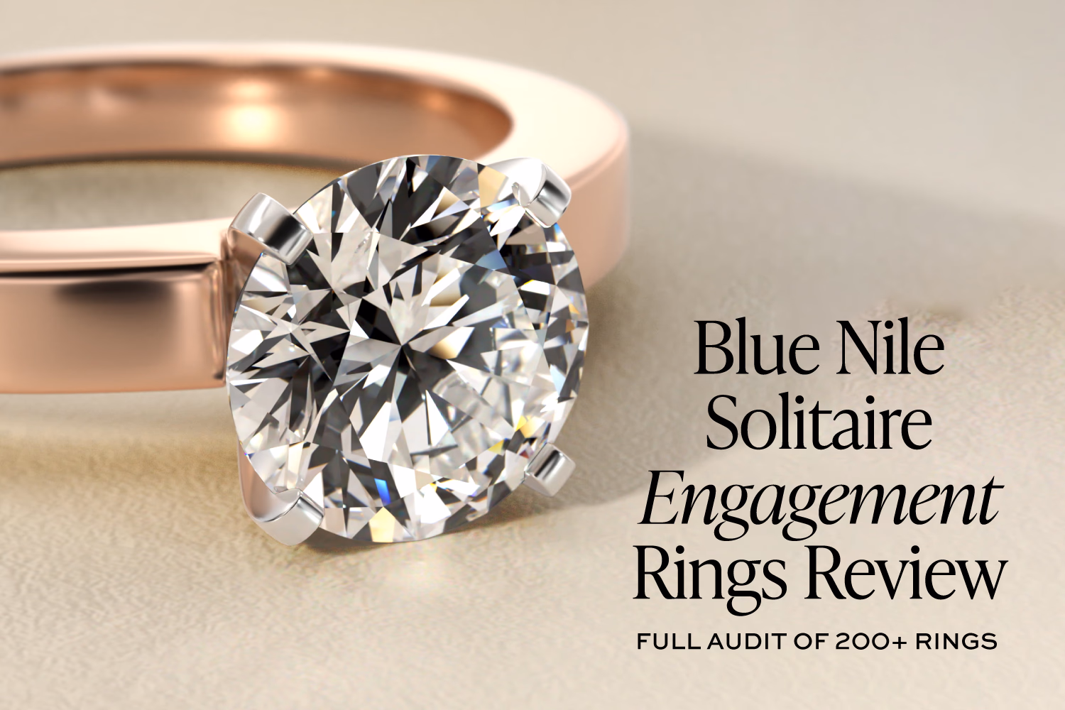 Blue Nile Solitaire Engagement Rings: Real 2026 Price Audit