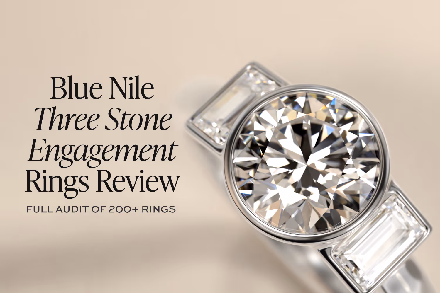 Blue Nile Three-Stone Engagement Rings: Are They Overpriced?