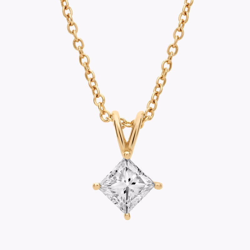 Classic Four-Prong Solitaire 14K White Gold — $510