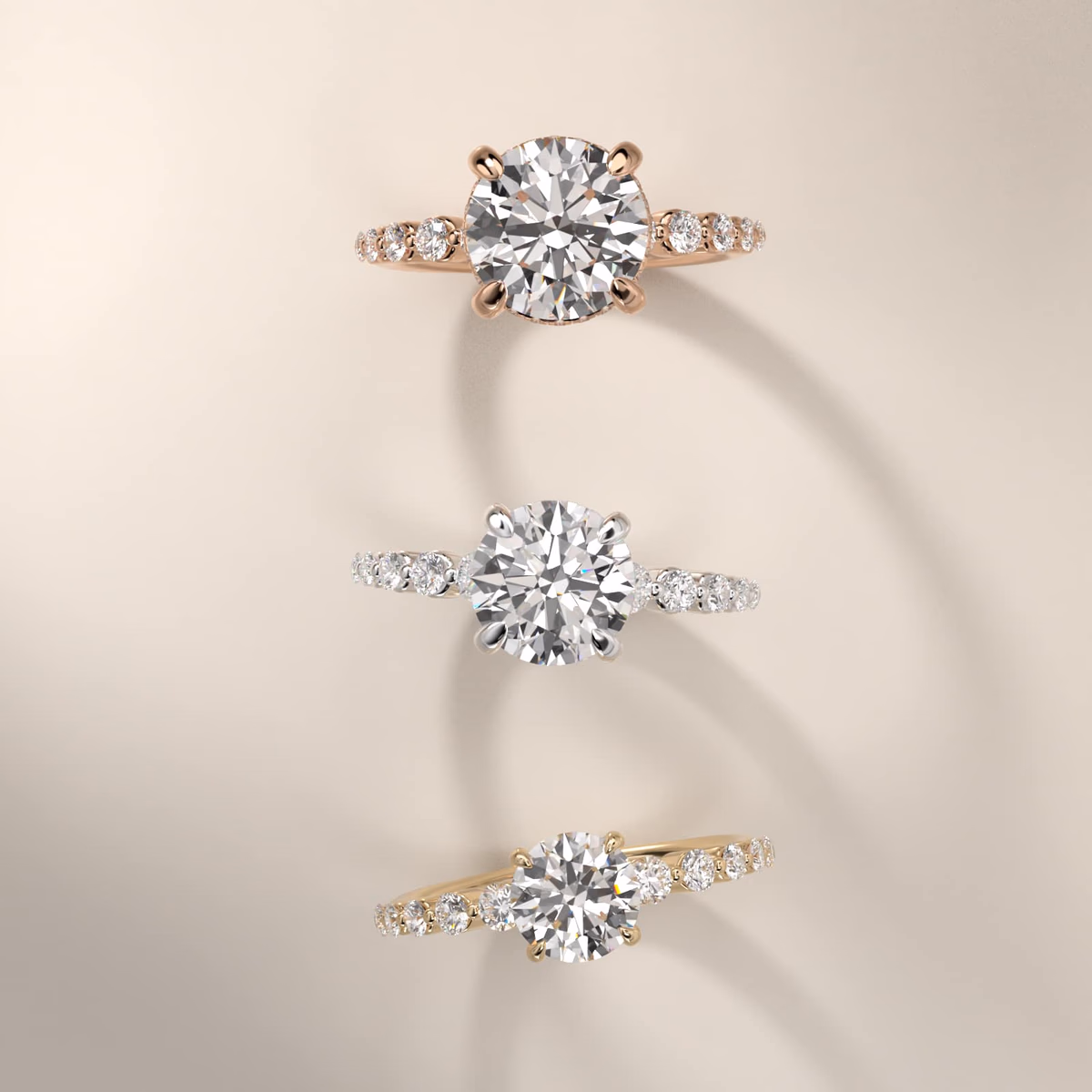 Blue Nile Solitaire Engagement Ring Yellow Gold
