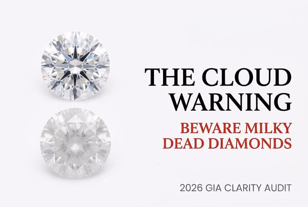 Diamond Clarity Chart (2026): Beware "Clouds Not Shown"