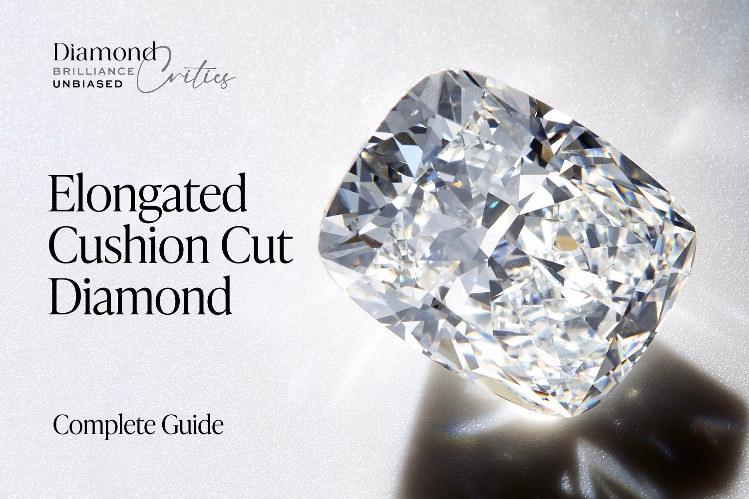 Elongated Cushion Cut Diamond: Not Quite Oval, Not Quite Square