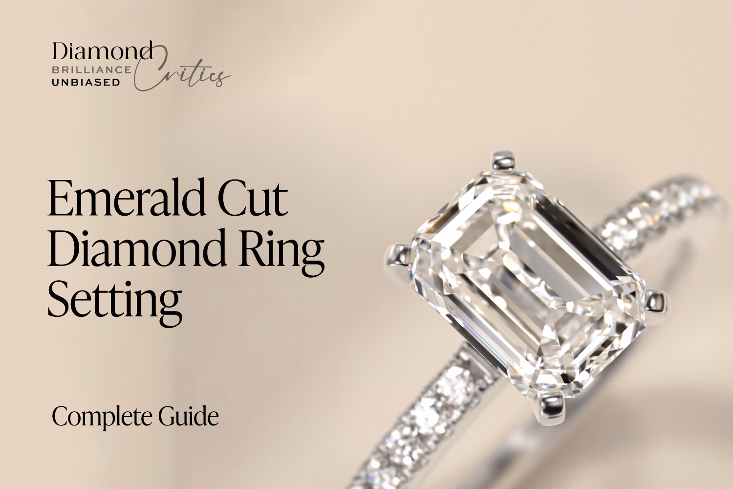 Emerald Cut Diamond Ring Settings: 5 Best (Skip the Halo) 2026