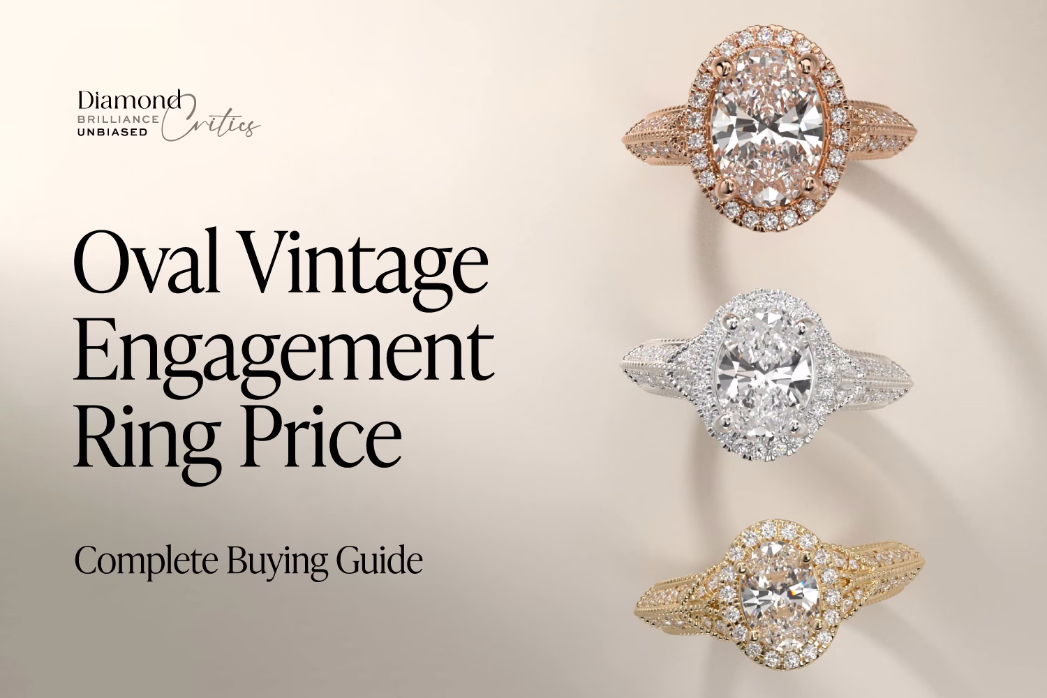 Oval Diamond Vintage Engagement Ring: The Complete 2026 Guide