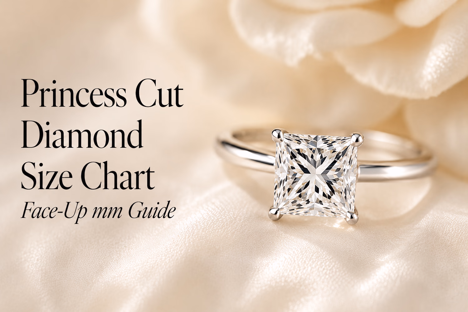 Princess Cut Diamond Size Chart: Face-Up mm Per Carat and The Phantom Carat Effect (2026)