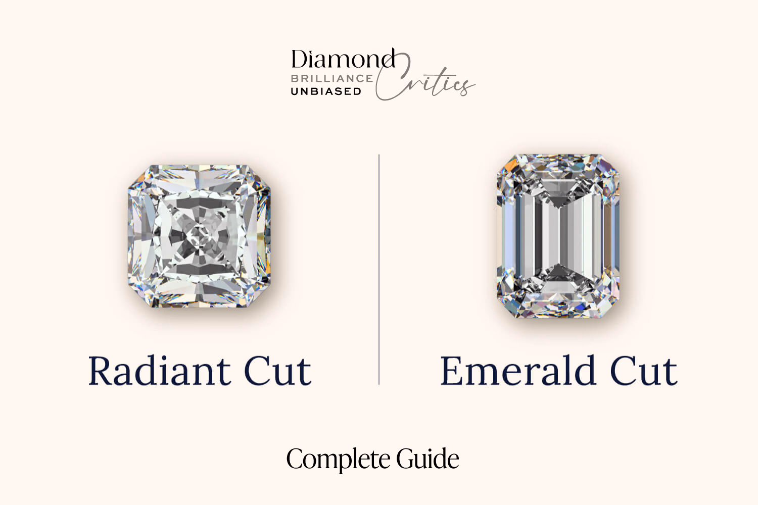 Radiant Cut vs Emerald Cut Diamond: Which Should You Buy? 2026
