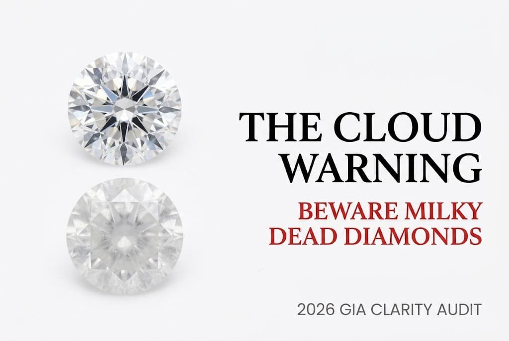 Diamond Clarity Chart (2026): Beware “Clouds Not Shown”