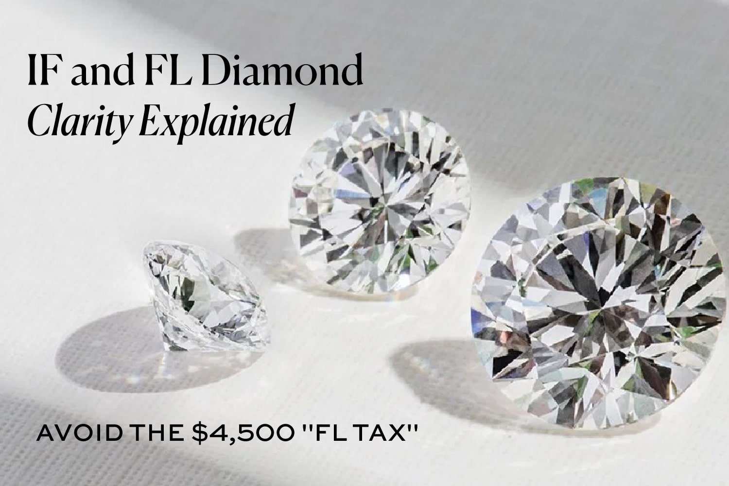 IF and FL Diamond Clarity: Avoid the $4,500 "FL Tax" (The VS2 Solution)