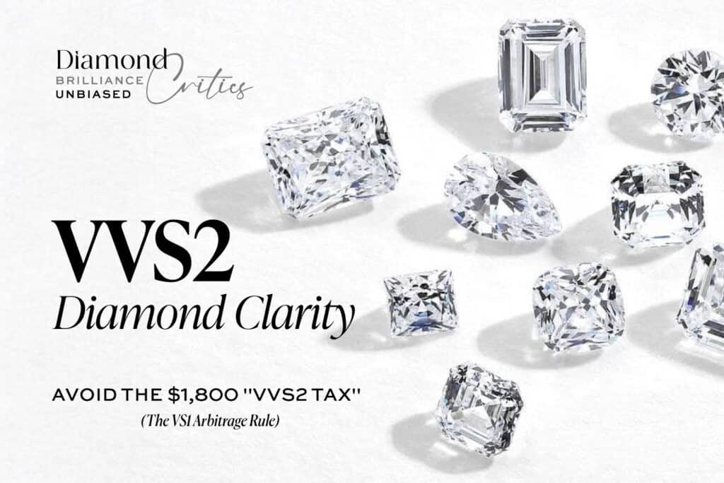 VVS2 Diamond: Avoid the $1,800 “VVS2 Tax” (The VS1 Arbitrage Rule)